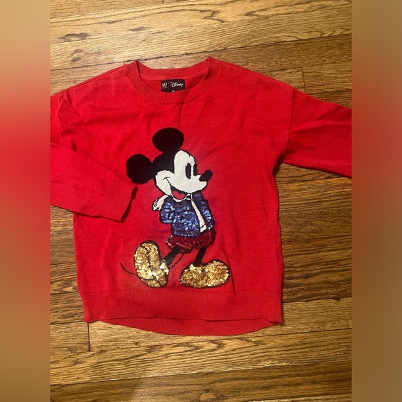GAP Other - Disney Gap Girls Limited Edition Mickey Mouse Sweater